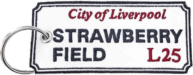 - Strawberry Field, Liverpool Sign Sleutelhanger - Multicolours