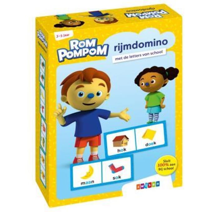 Rompompom rijmdomino Bordspellen