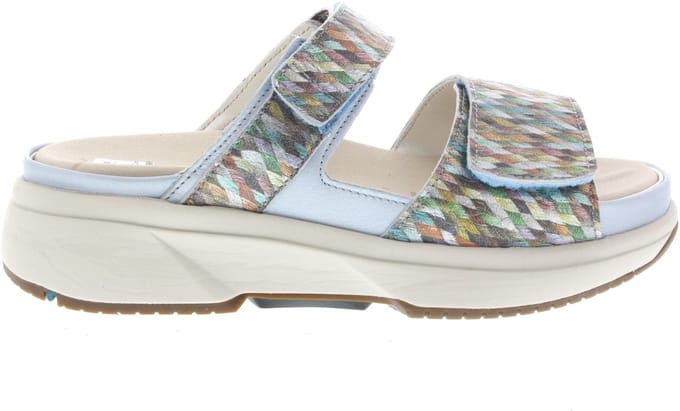 Dames Slippers Xsensible Tobago Pastel Combi G-h Multi - Maat 42