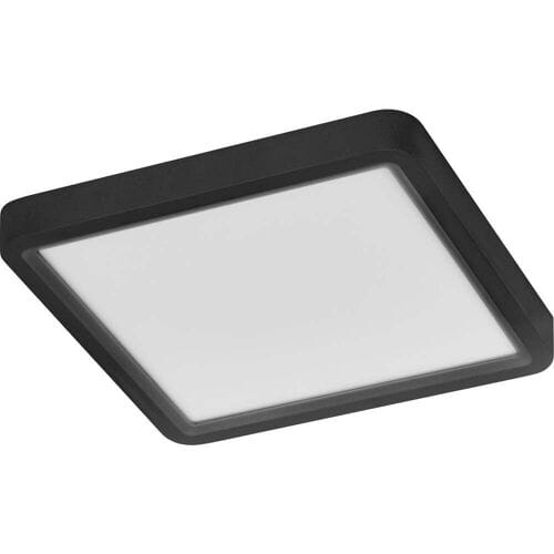 OSRAM ORBIS Quickfix 245x245mm LED Plafondlamp, 20W, 3000K warm wit, 2100lm, Click-DIM, Zwart, Kunststof/Metaal
