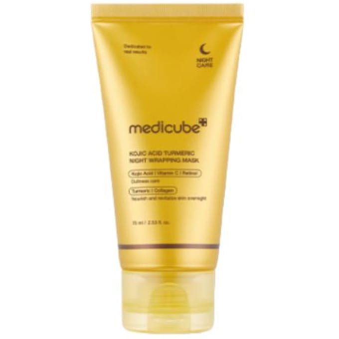 MEDICUBE Kojic Acid Kurkuma Resurfacing Toner Gezichtstoner 250ml Kojic Acid Niacinamide Verhelderend Koreaanse Huidverzorging yellow