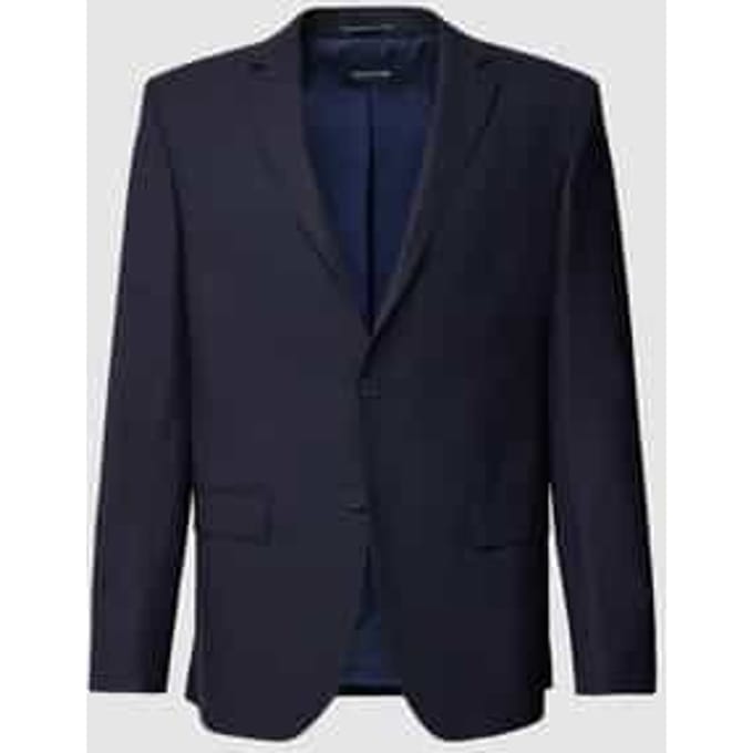 Regular fit 2-knoops colbert met wol Model 'MODERN'