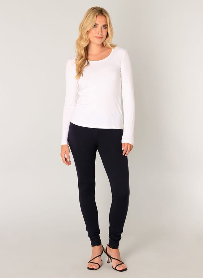 BASE LEVEL Yaso Jersey Shirt - White - maat 38