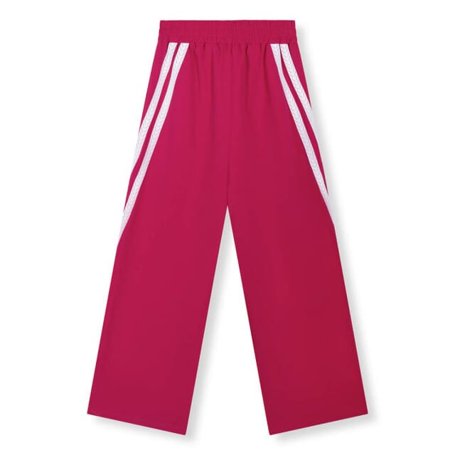 Refined Department Broek Dolce Wide Stripes Pants R2603167395 304 Raspberry Dames Maat - M