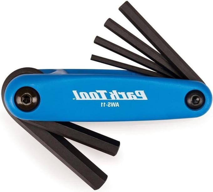 Inklapbare zeskantsleutel set gereedschap 3-6 mm/8-10 mm - Handige AWS-11
