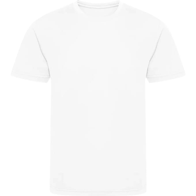 Just Cool Kids´ Recycled Cool T JC201K - ARCTIC WHITE - 7/8 (M)