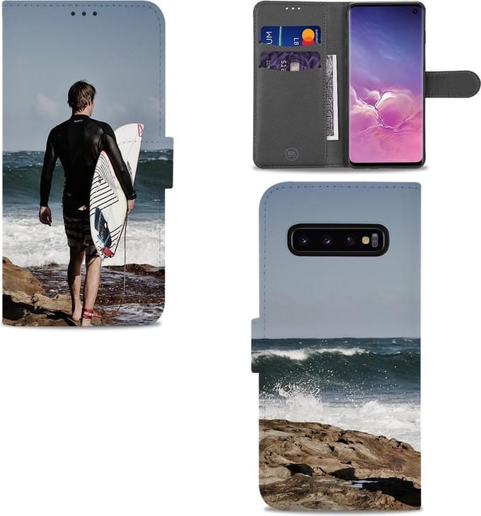 Samsung Galaxy S10 Hoesje Maken: Bookcase met Eigen Foto