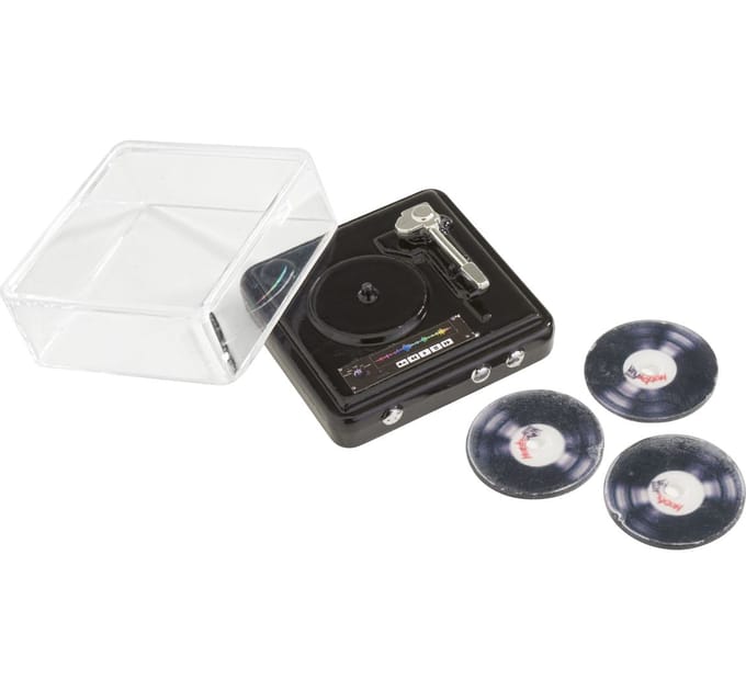 Miniatuur platenspeler