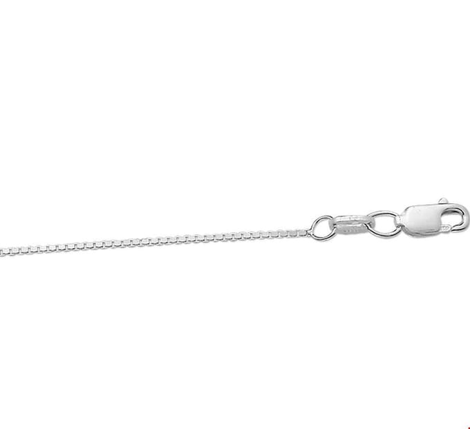 70cm Zilveren ketting - 1mm