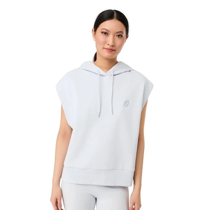 Mouwloos sweatshirt met capuchon voor dames Mandala