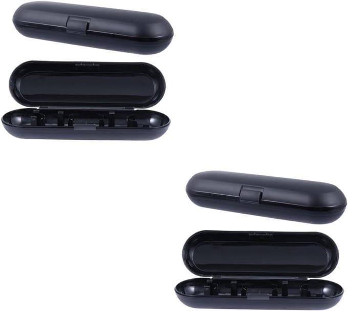 Tandenborstelbox - Etui houder - Reizen - Waterdicht ontwerp - 22x6.5cm - Zwart