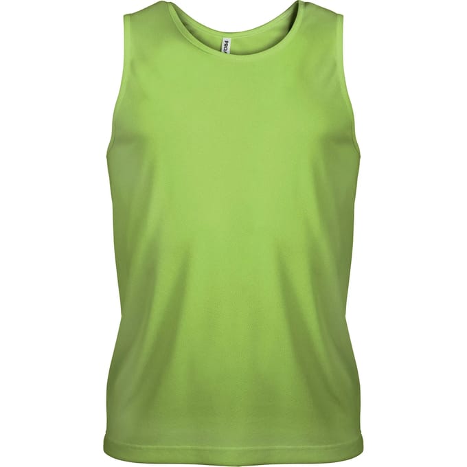 Herensporttop overhemd 'Proact' Lime Green - L