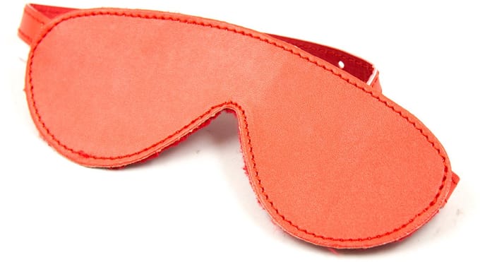Smart Moves - Blinddoek - Gevoerd met Kunstbont - Rood