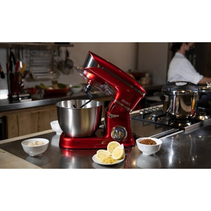 Royalty Line multifunctionele keukenrobot: RLPKM7004722S / Rood