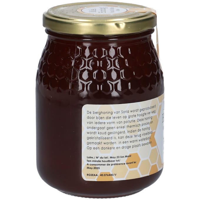 Soria Natural Berghoning miel aromatica 1 Kilogram