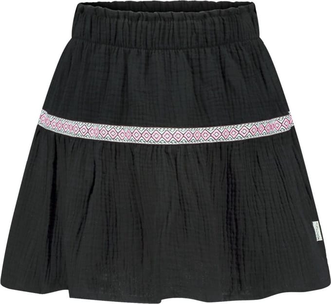 B.Nosy meisjes rok Mousseline  Black - Maat 104