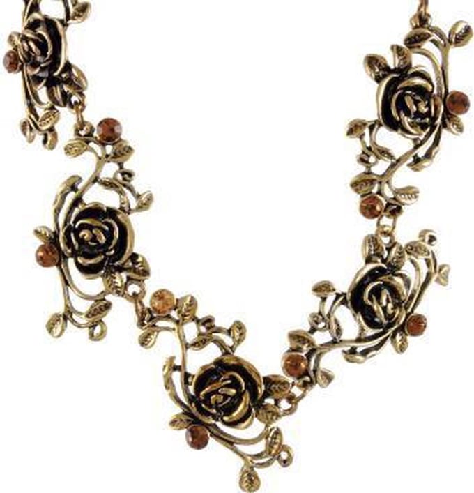 Behave Ketting met roosjes en takjes