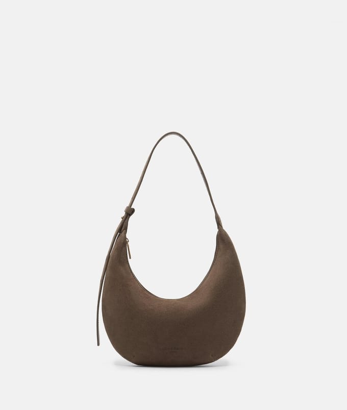 Hobo tas met reliëflogo model 'RYKER'