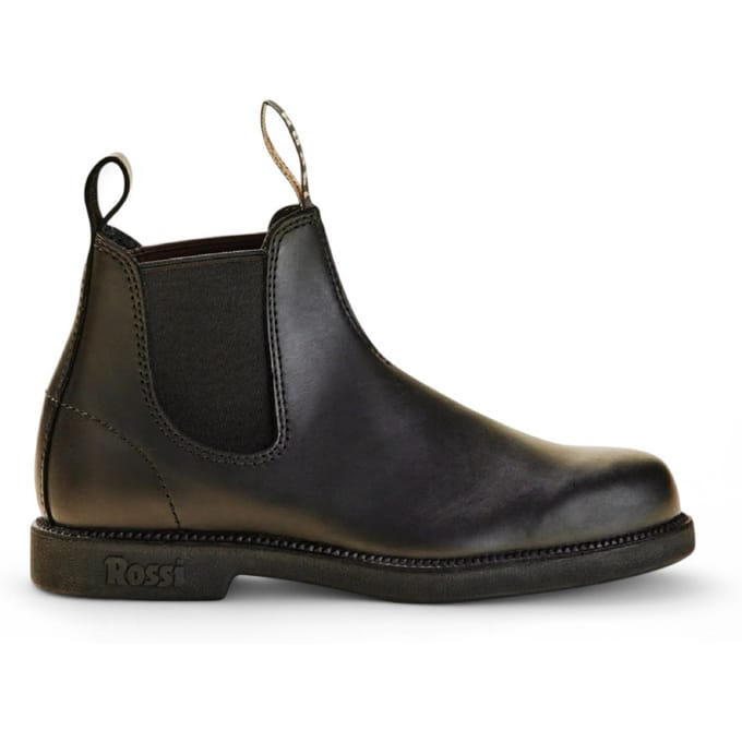 Rossi 607 Booma Zwarte Leren Chelsea Boots