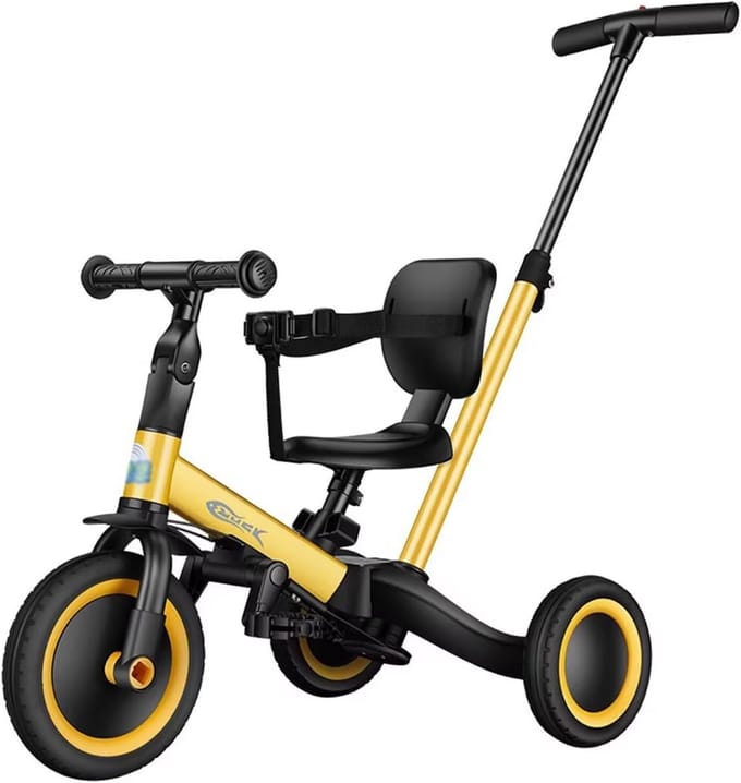 Kinderdriewieler - Loopfiets peuter - Buiten spelen - Afneembare onderdelen - 68 cm lengte