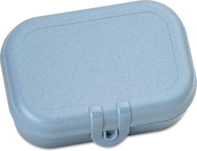 Lunchbox, Klein, Natuur Bloemen Blauw, Organic Bio-Circular - Koziol | Pascal S