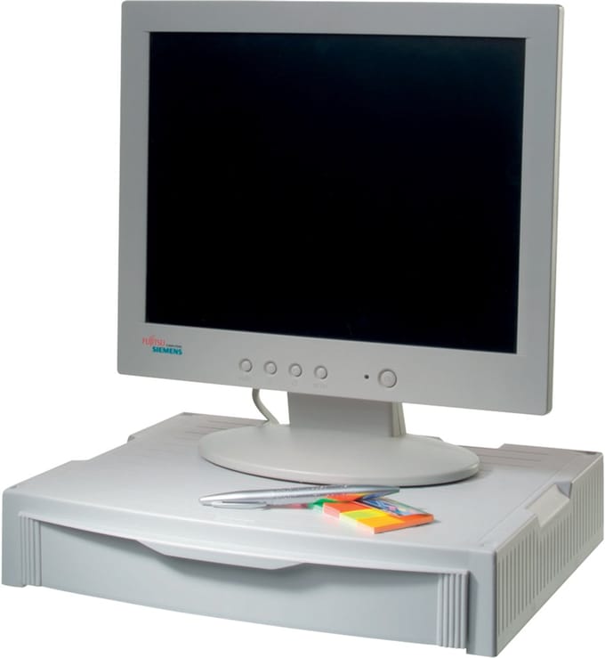 "monitorstandaard HAN lichtgrijs 14-21"" max. 40 kg."