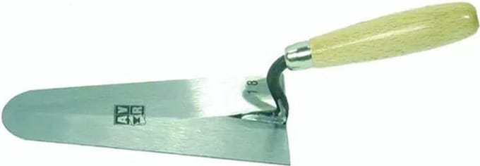 AVR Tools - Poliertruweel - 12 cm - Handgreep in hout