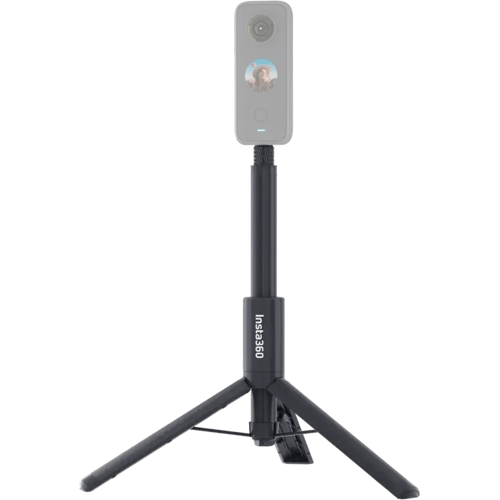 Insta360 2-in-1 Invisible selfie stick en Tripod zwart