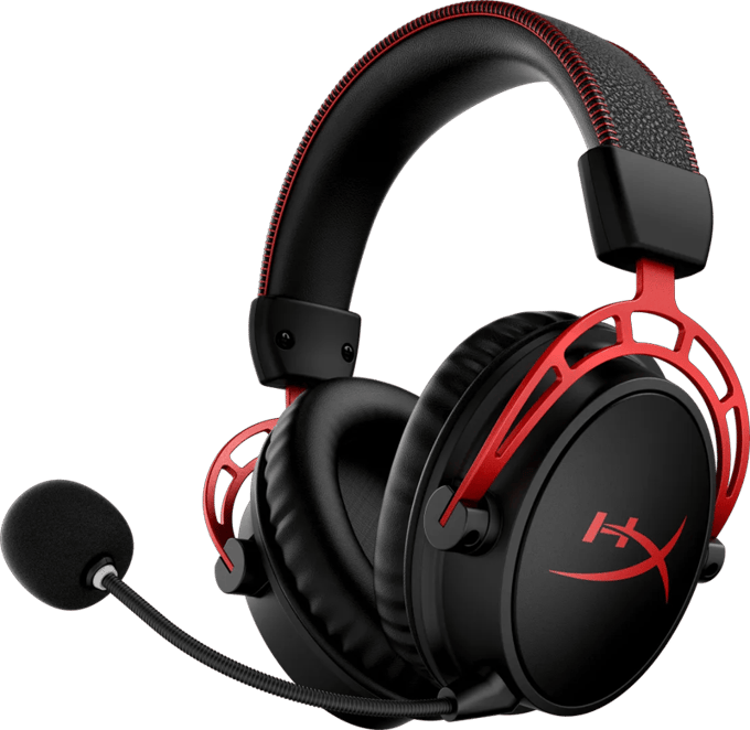 HyperX Cloud Alpha Wireless Over Ear headset Radiografisch Stereo Zwart/rood Gamen