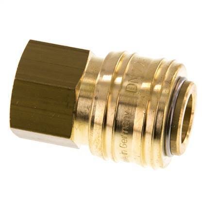 Messing DN 7.2 (Euro) Luchtkoppeling Snelkoppeling G 3/8 inch Binnendraad