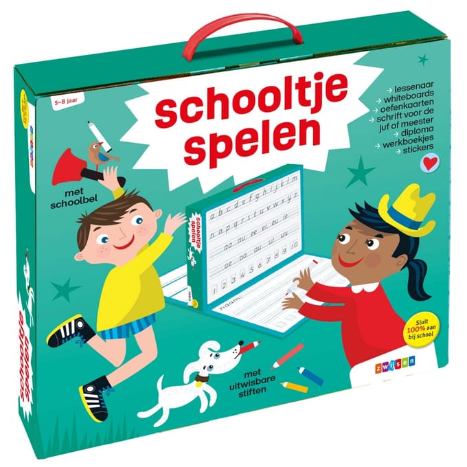 Schooltje spelen Educatieve boeken (spelletjes en raadsels)