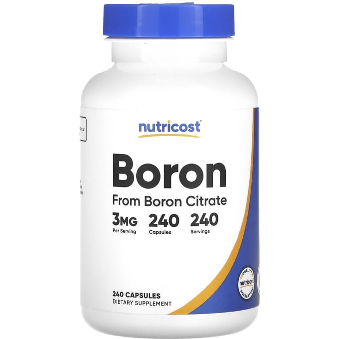 Boor, 3mg, 240 Capsules