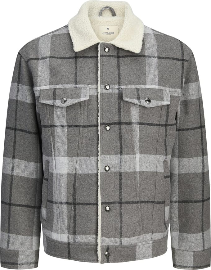JACK&JONES - JPRBLUTEXAS WOOL BLEND TRUCKER JACKET SN - Heren - Buitenjassen