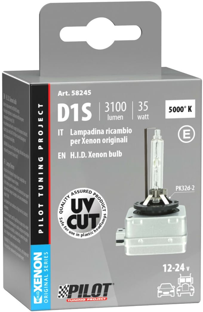 HID Xenon Lamp 5.000?K - D1S - 35W - PK32d-2 - 1 st - Doos