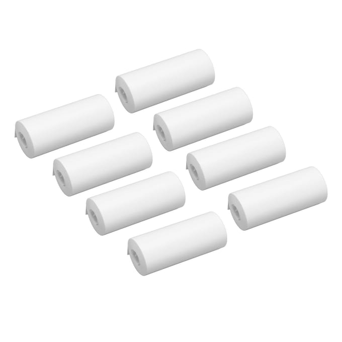20 stuks thermisch printpapierrollen draagbare navulset print voor camera notities labels 57x25mm white