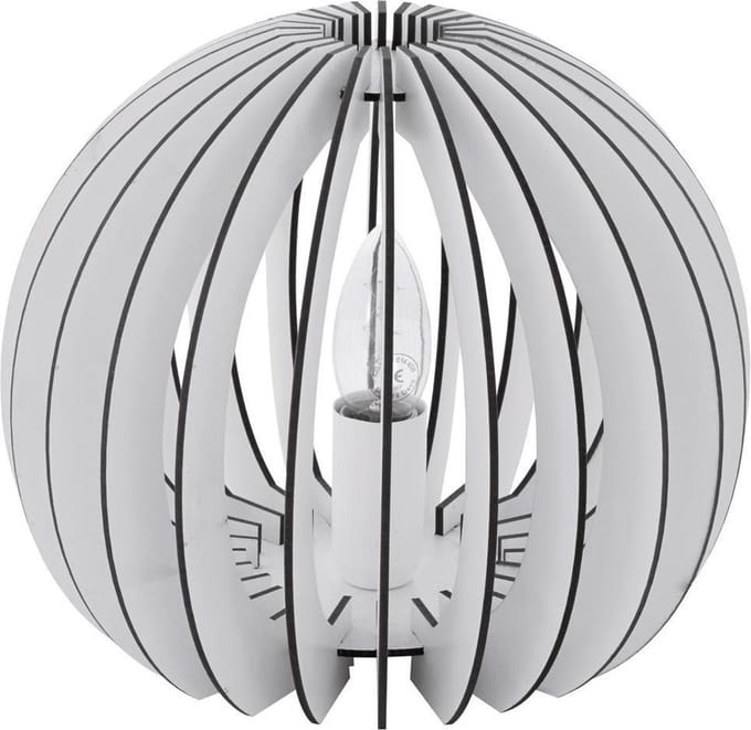EGLO Cossano - Tafellamp - 1 Lichts - Ø260mm. - Wit