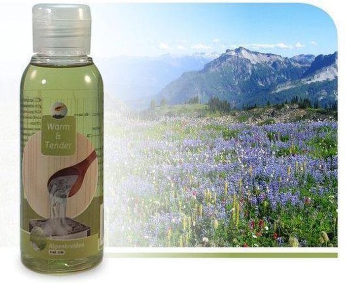 Arowell en Warm & Tender - Alpenkruiden Saunageur 100 ml (incl. Wellness boekje)