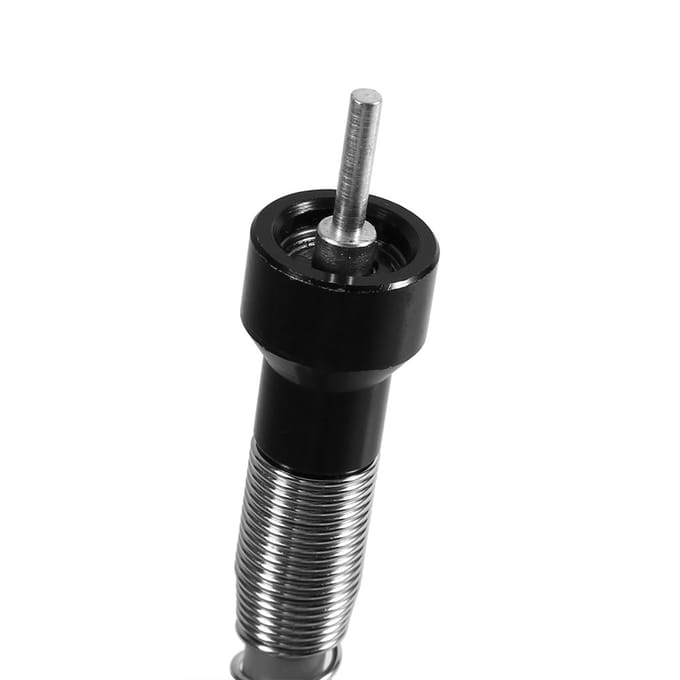 Verlengsnoer Flexibele as voor roterende slijpmachine M8 sleutelloze boorkop Klemdiameter. 3,2 mm wit