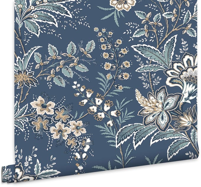 Laura Ashley - Vliesbehang - Marlbrook Dusky Seaspray