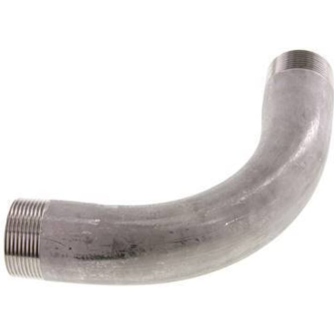 L-Pijp R1 1/2" RVS 16bar
