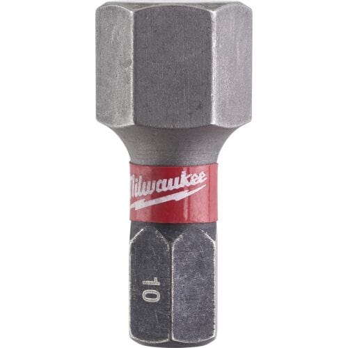 Milwaukee Shockwave schroefbit HEX10x25mm (2 Stuks)