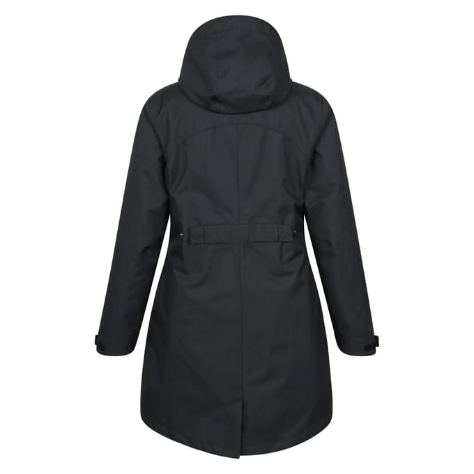 Mountain Warehouse Dames Regen On 3-in-1 Waterdichte Jas (Zwart)