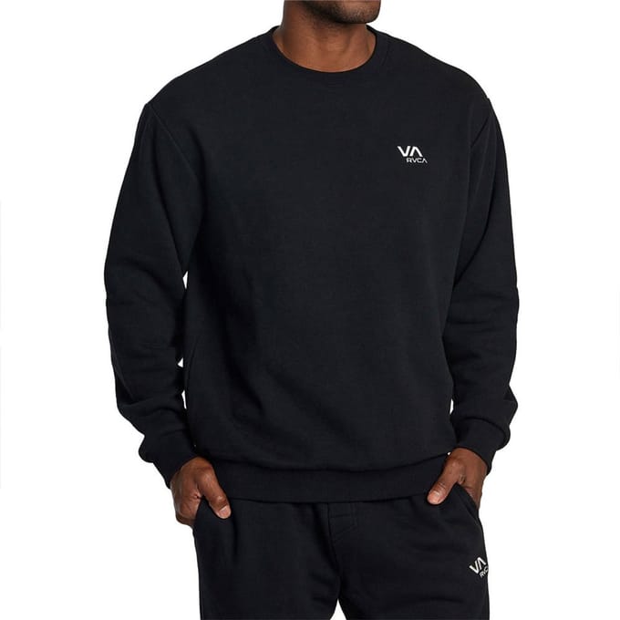 Rvca Va Essential Sweatshirt Zwart S Man