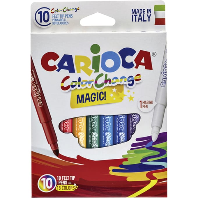 Filzstifte Carioca Magic Set à 10 Stück sortiert