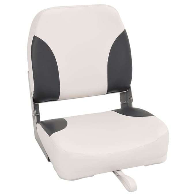 vidaXL - Bootstoelen - 2 - st - inklapbaar - met - hoge - rugleuning - 41x36x48 - cm