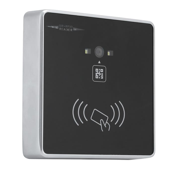 Kaartlezer RFID Barcode 2D QR Toegangscontrole Kaartlezer voor Wiegand TTL RS232 RS485 ID-kaart white