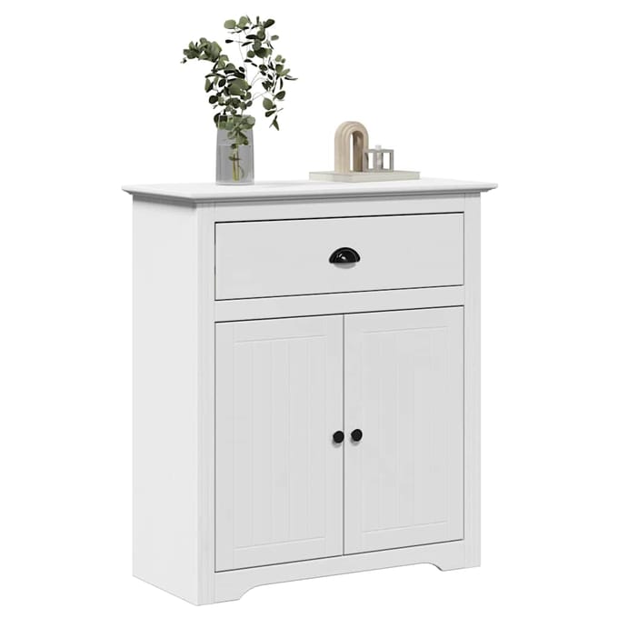vidaXL - Gangkast - BODO - 80x35x90 - cm - wit
