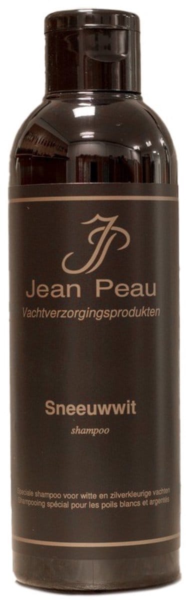 Jeanpeau sneeuwwit shampoo witte vacht - 1 ST à 200 ML