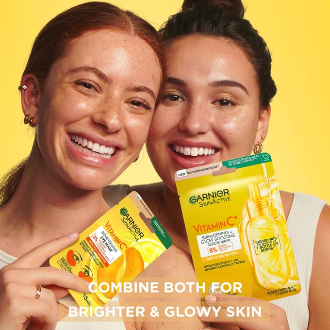 Garnier Brightening Eye Mask with Vitamin C 5g