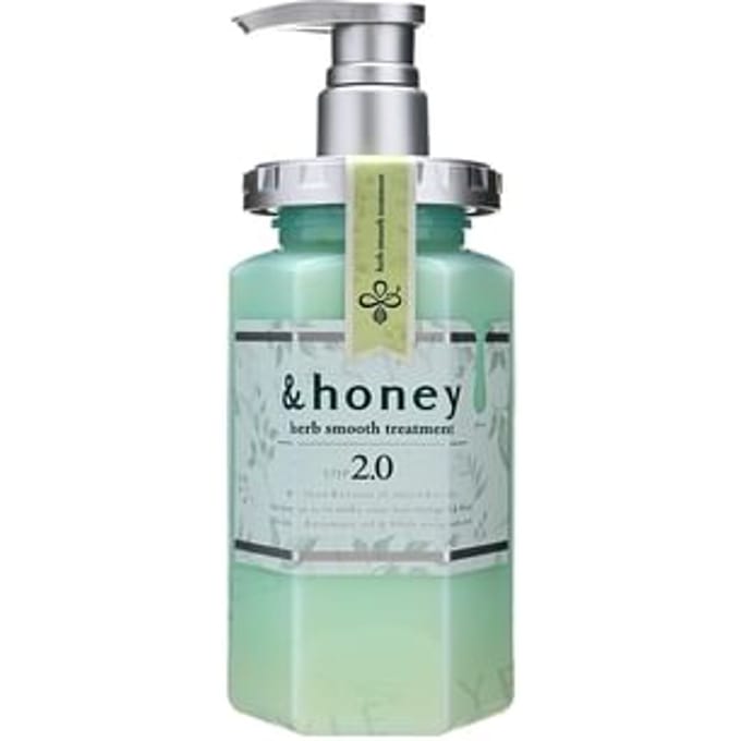 ViCREA - &honey Herb Smooth Treatment 2.0 Lily Herb 445g - Haarmasker